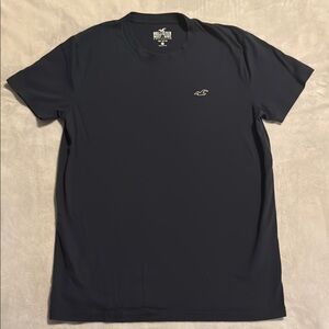 Men's Hollister Navy Blue T-Shirt- Small